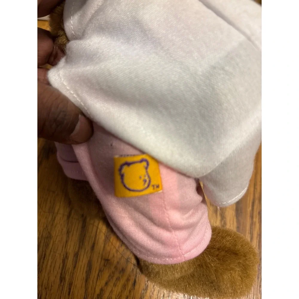 Build-A-Bear Smallfrys Plush Bear Kids Small Brown  Princess Crown Outfit